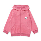 Teddy Zip Up - Bubblegum