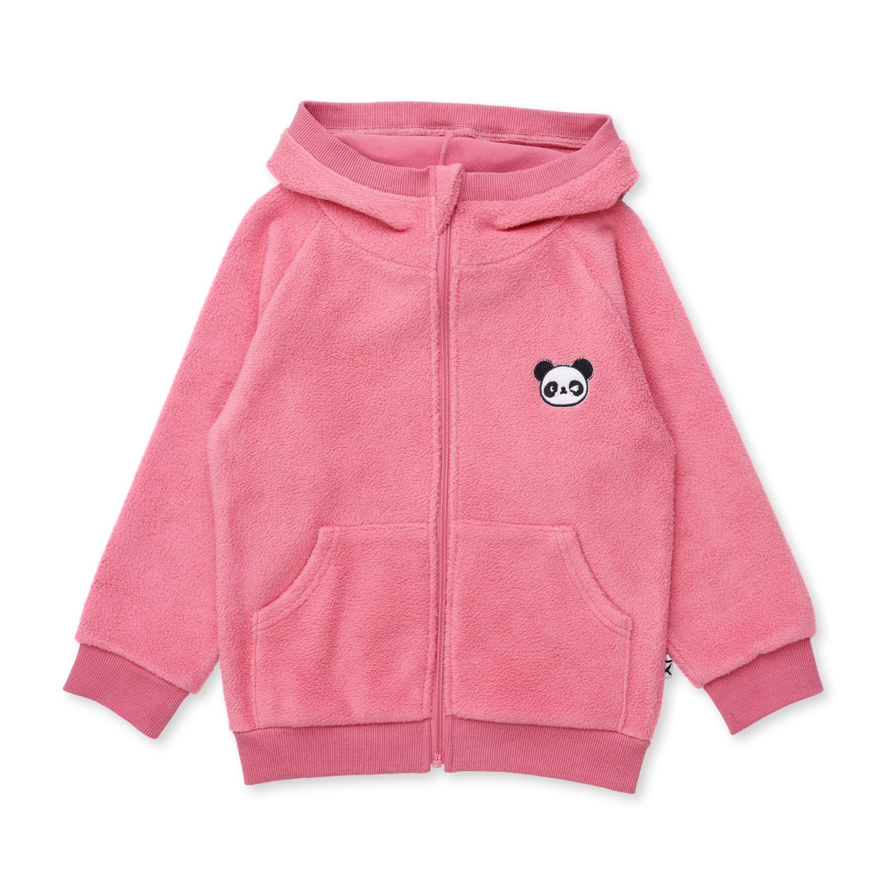 Teddy Zip Up - Bubblegum