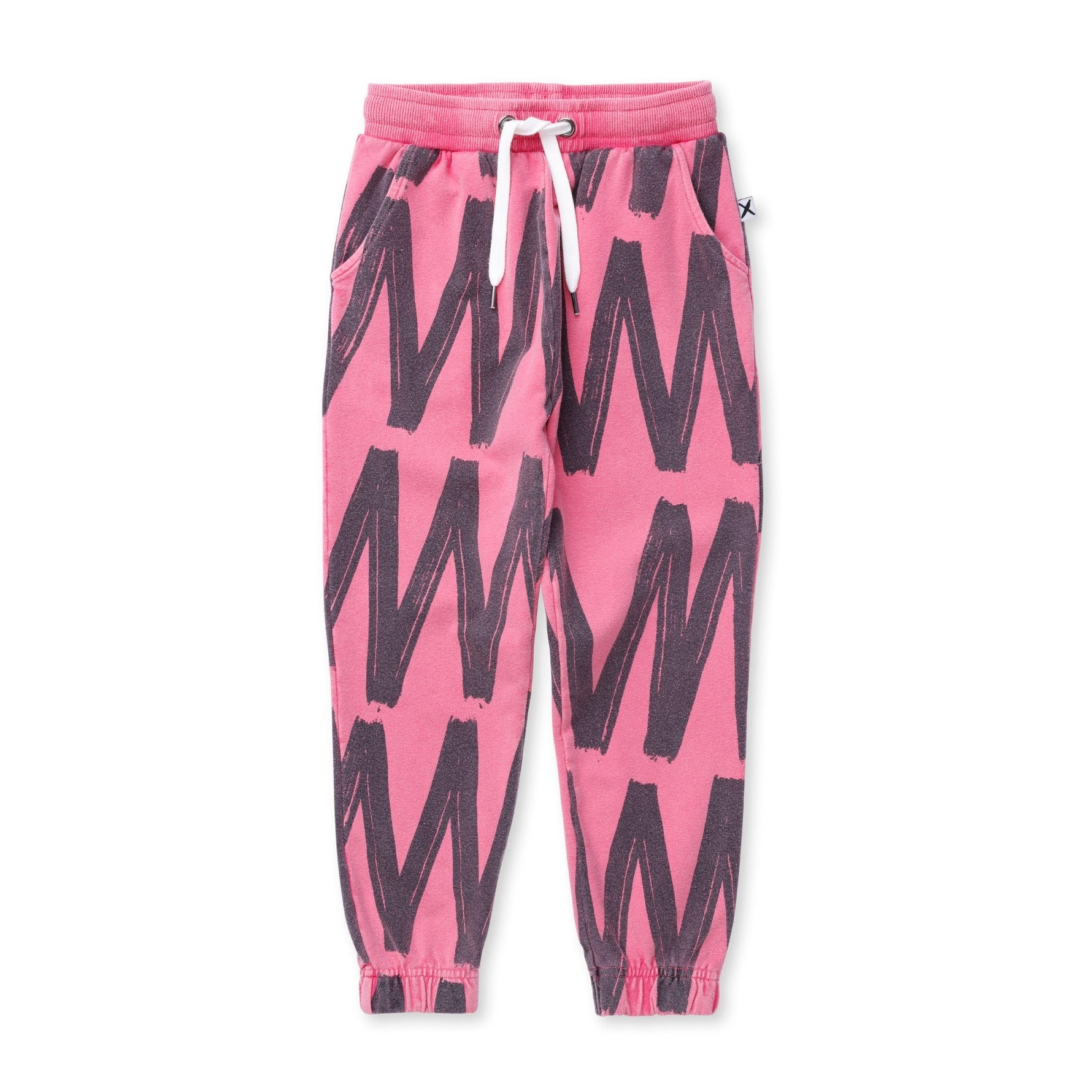 Zig Zag Trackies - Pink Wash