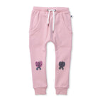 Butterfly Knee Furry Trackies - Ballet