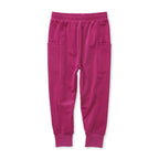 Custom Velvet Trackies - Crimson