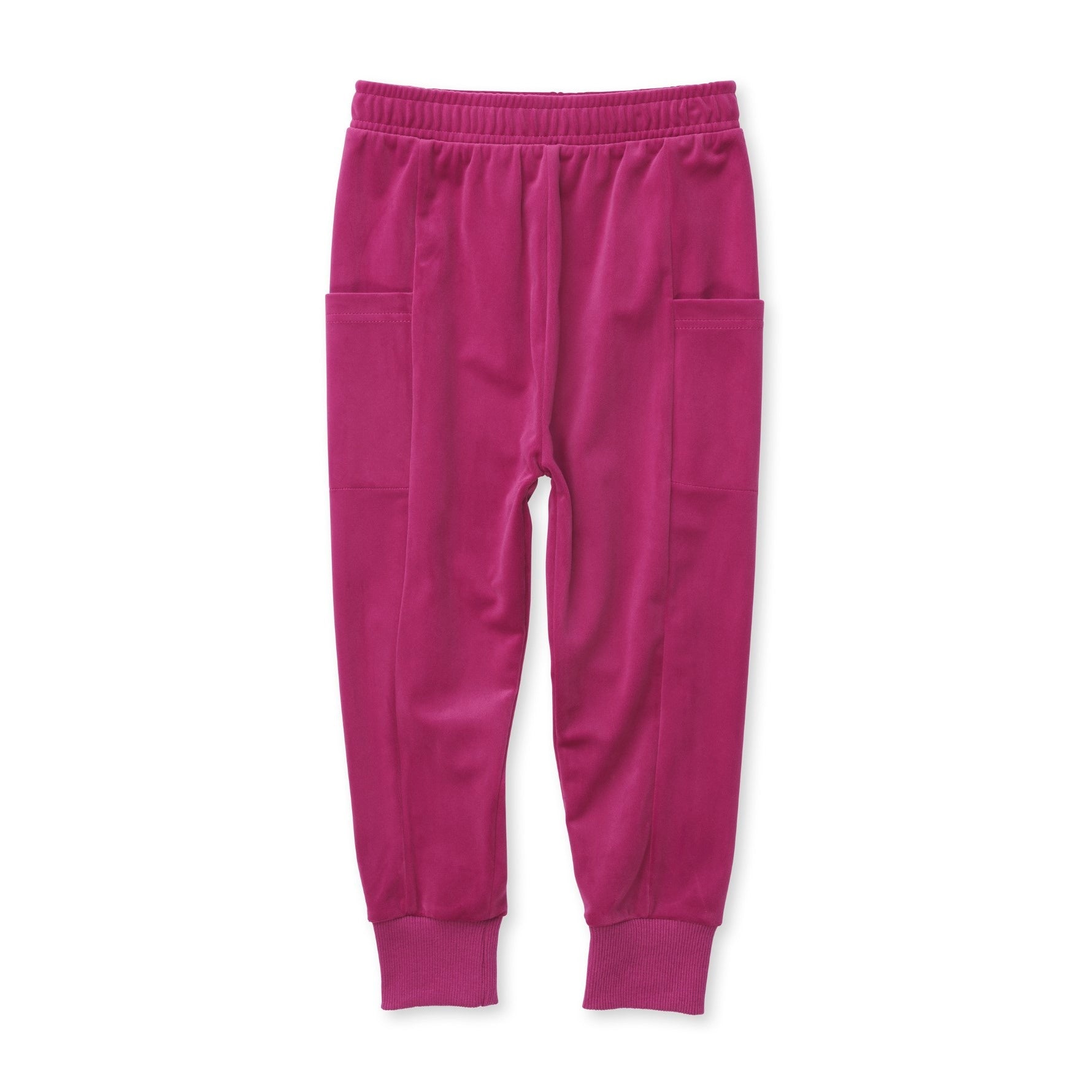 Custom Velvet Trackies - Crimson