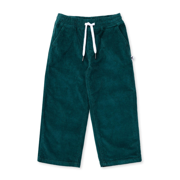 Minti Cosy Cord Pants - Dark Green