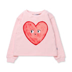 Painted Heart Furry Crew - Ballet
