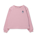 Unicorn Patch Furry Crew - Muted Pink