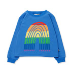 Stripey Rainbow Crew - Bright Blue