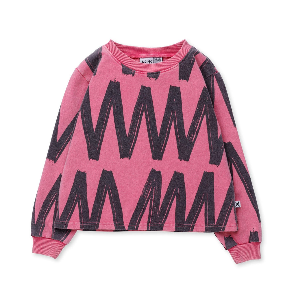 Zig Zag Crew - Pink Wash