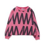 Zig Zag Crew - Pink Wash
