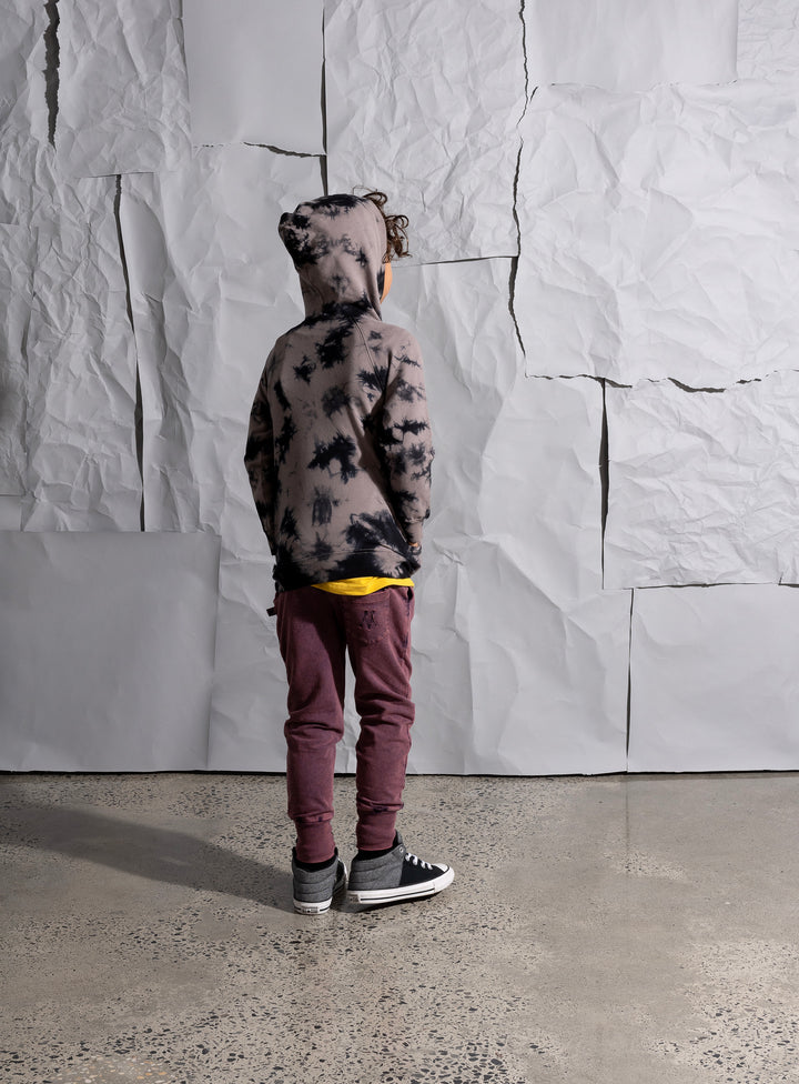 Minti Scattered Hood - Dark Grey
