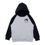 Cool Alligator Furry Hood - Grey Marle/Black
