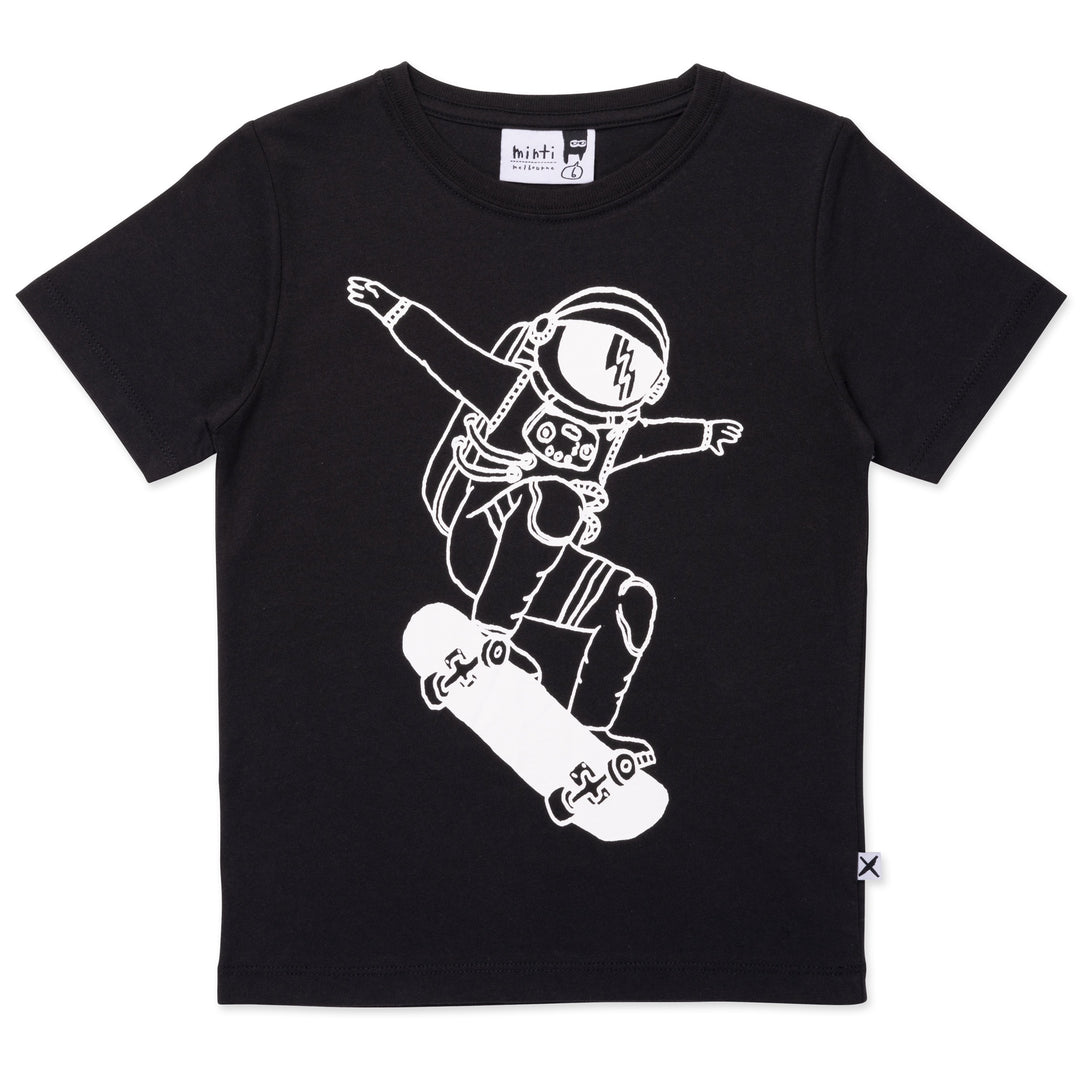 Minti Space Skater Tee - Black