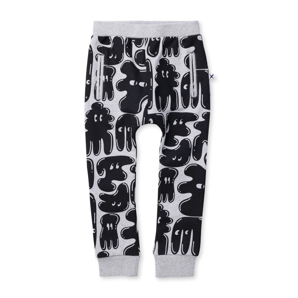 Shapes Furry Trackies - Grey Marle