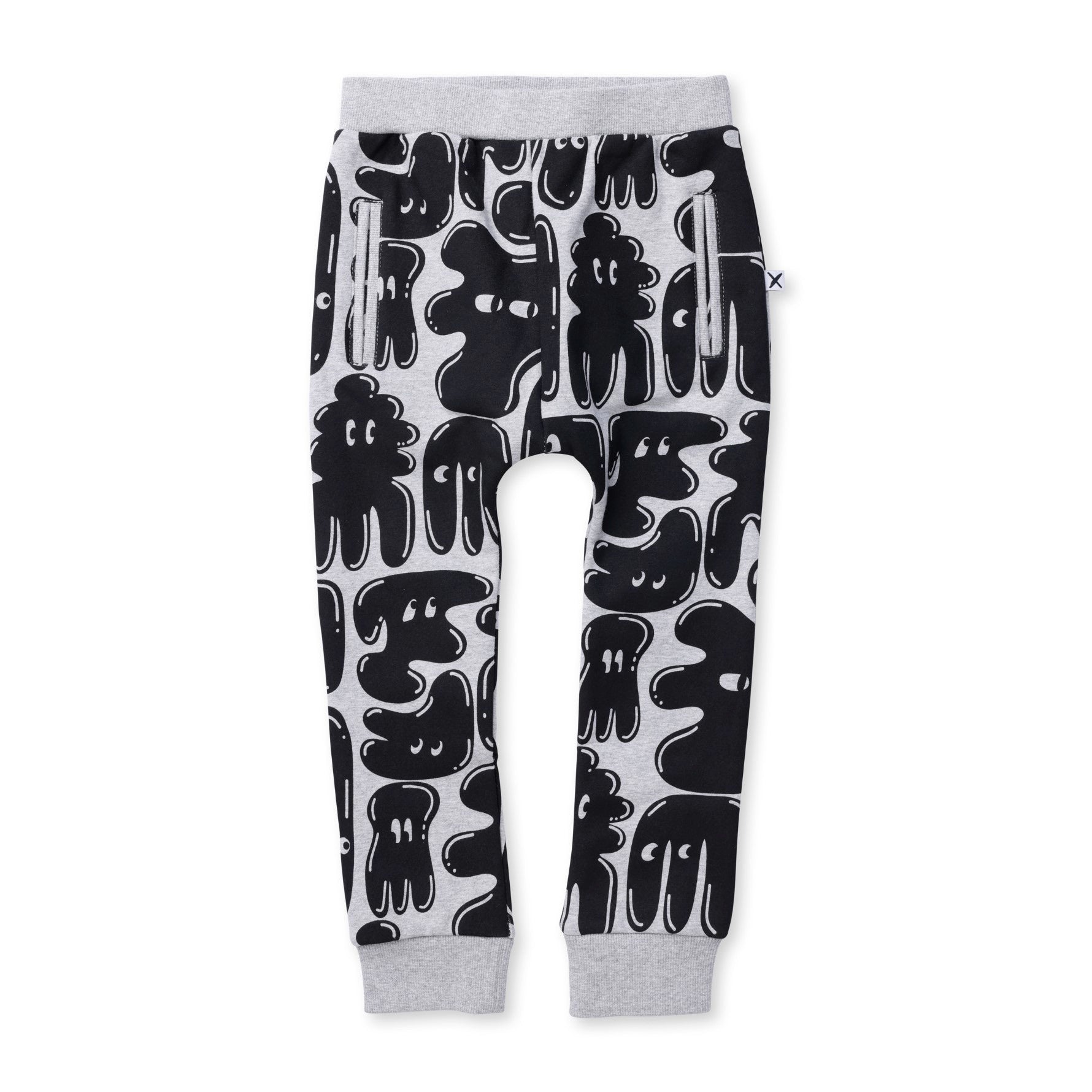 Shapes Furry Trackies - Grey Marle