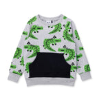 Captain Croc Furry Crew - Grey Marle