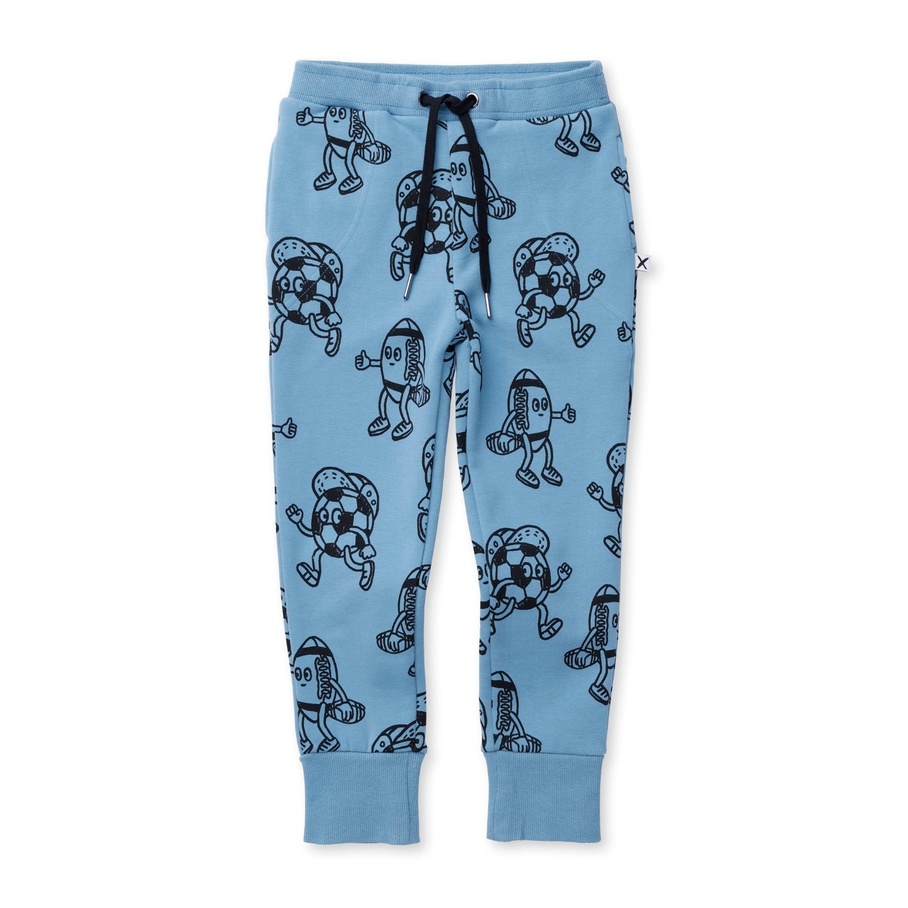 Sport Buddies Furry Trackies - Muted Blue