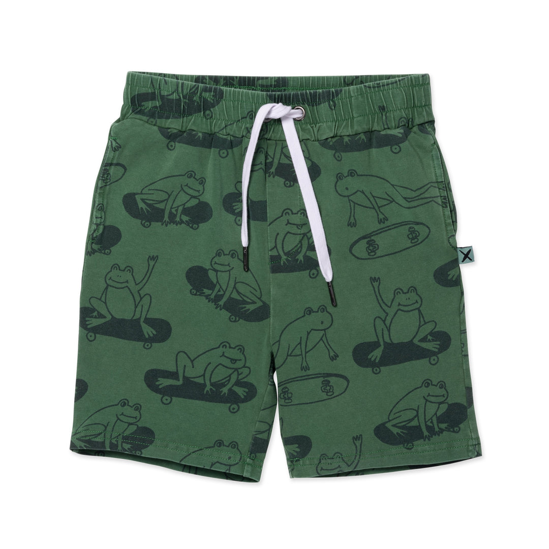 Minti Skate Frogs Short - Turf Wash