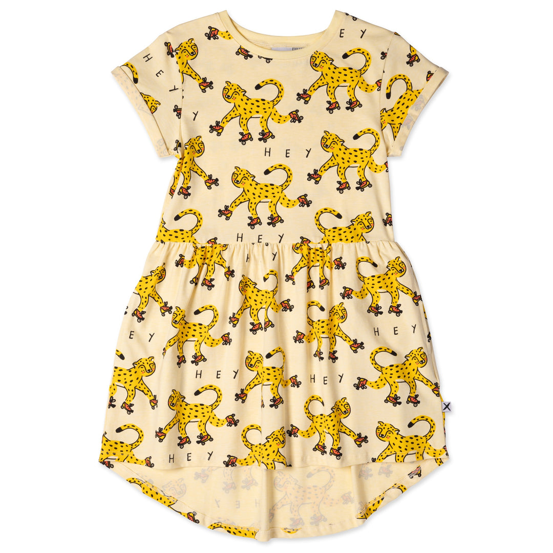 Minti Roller Leopard Dress - Lemon Marle