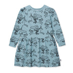 Mermaid And Unicorn Dress - Emerald