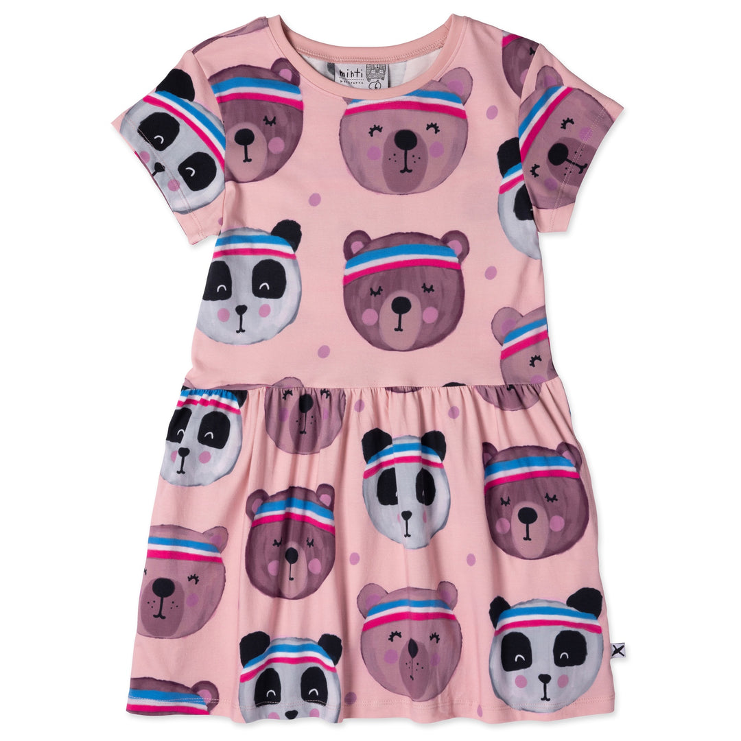 Minti Sporty Bears Dress - Ballet