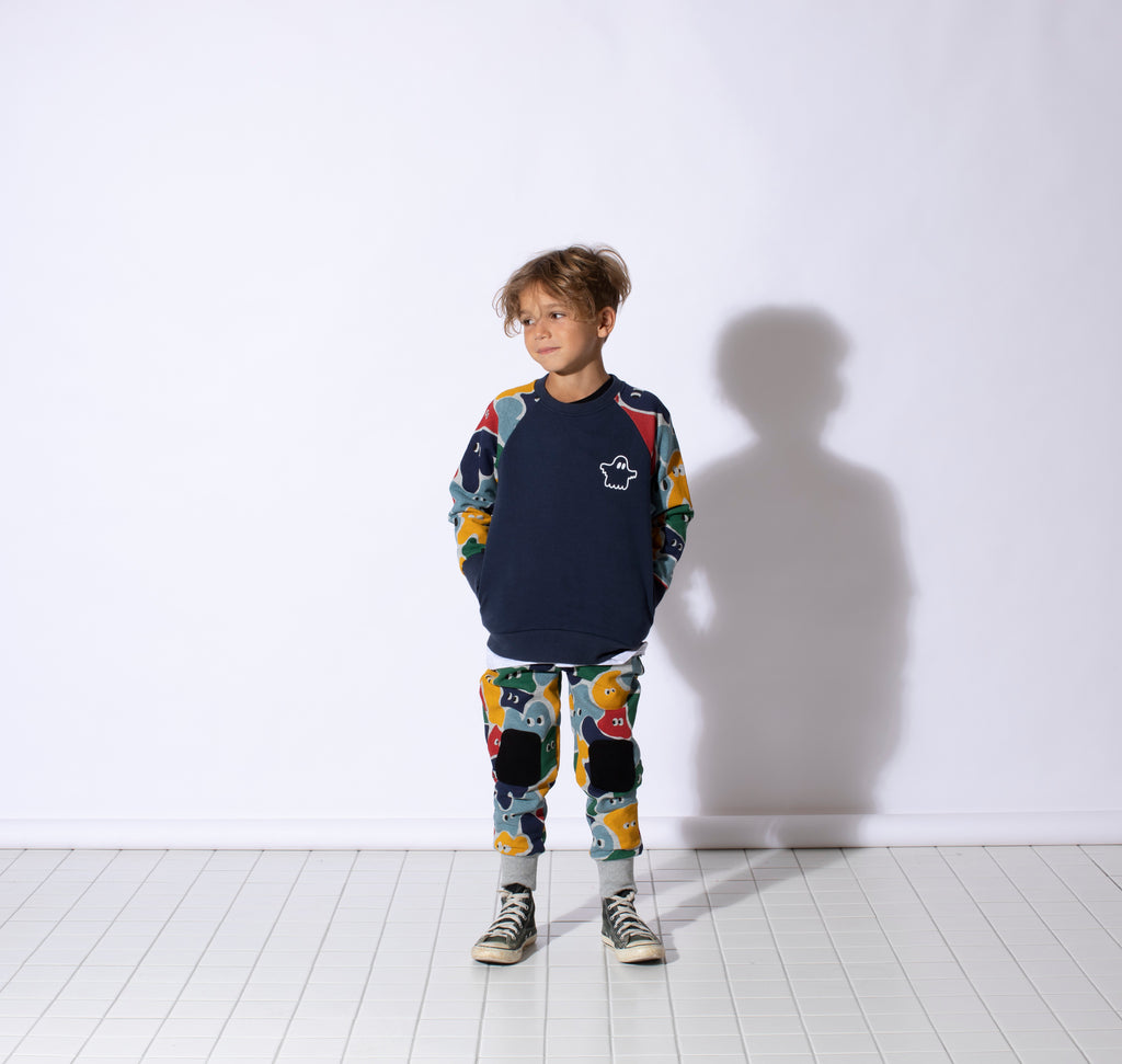 Minti Blob Buddies Furry Trackies - Grey Marle