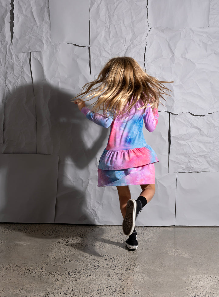 Minti Sundae Tie Dye Dress - Multi
