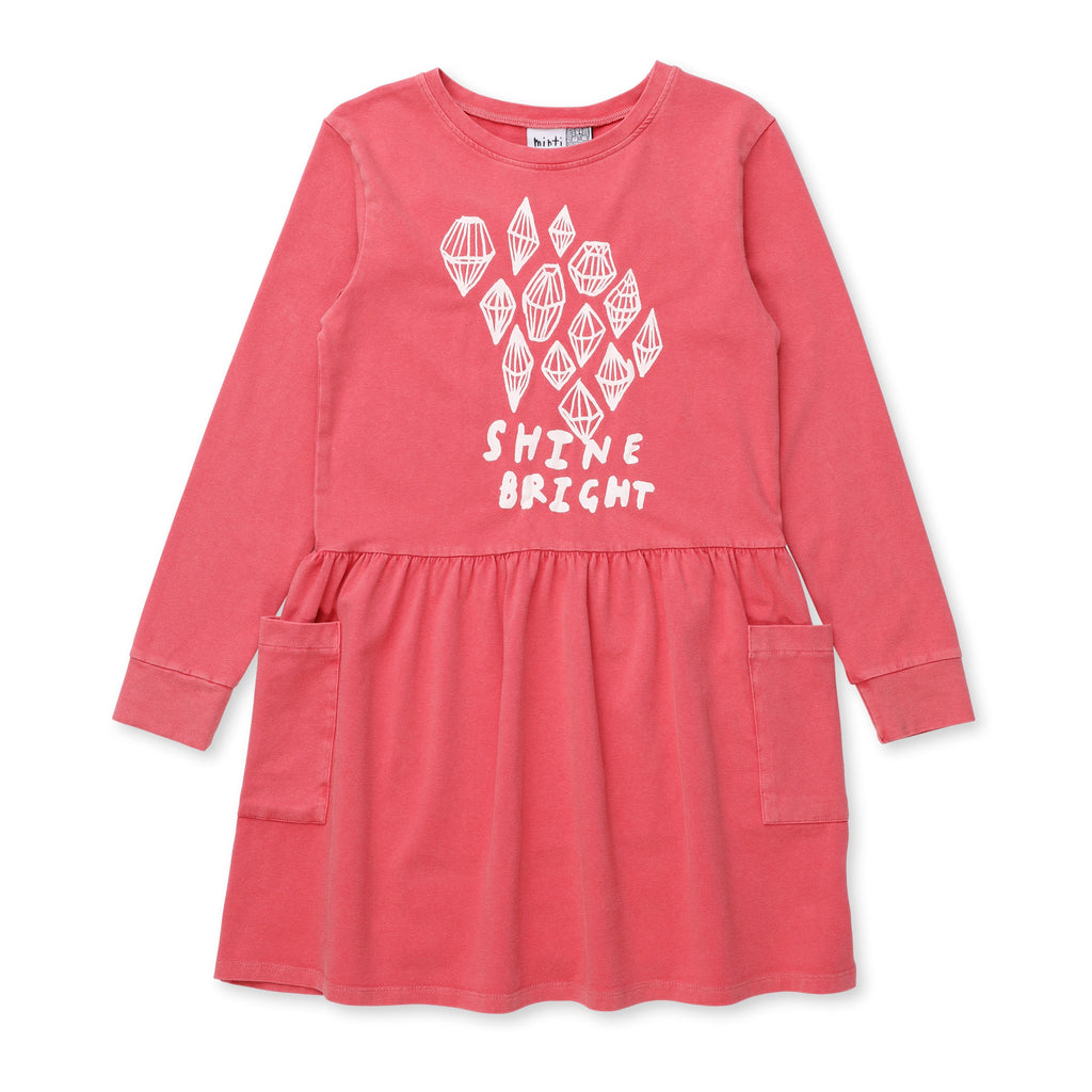 Minti Shine Bright Dress - Pink Wash
