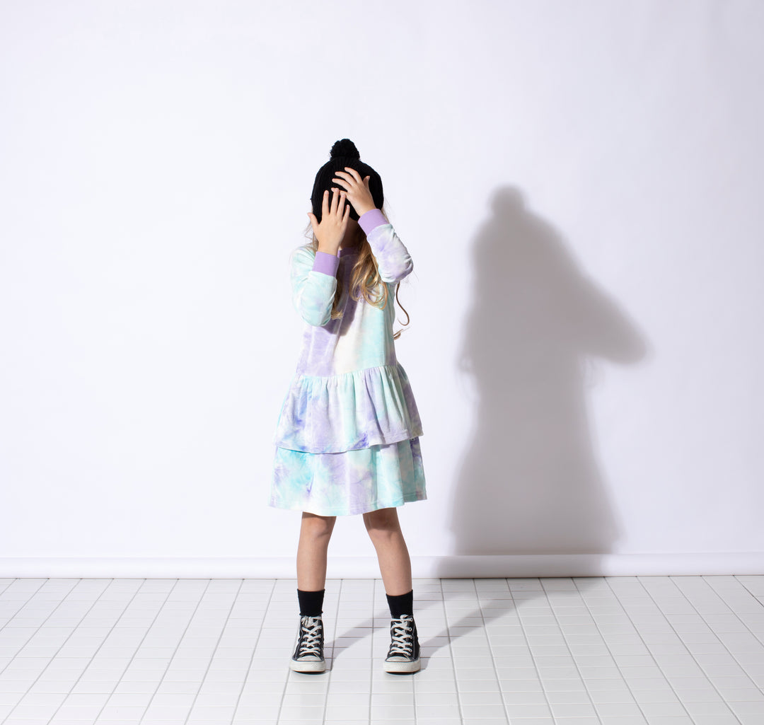 Minti Dreamy Dress - Pastels Velvet