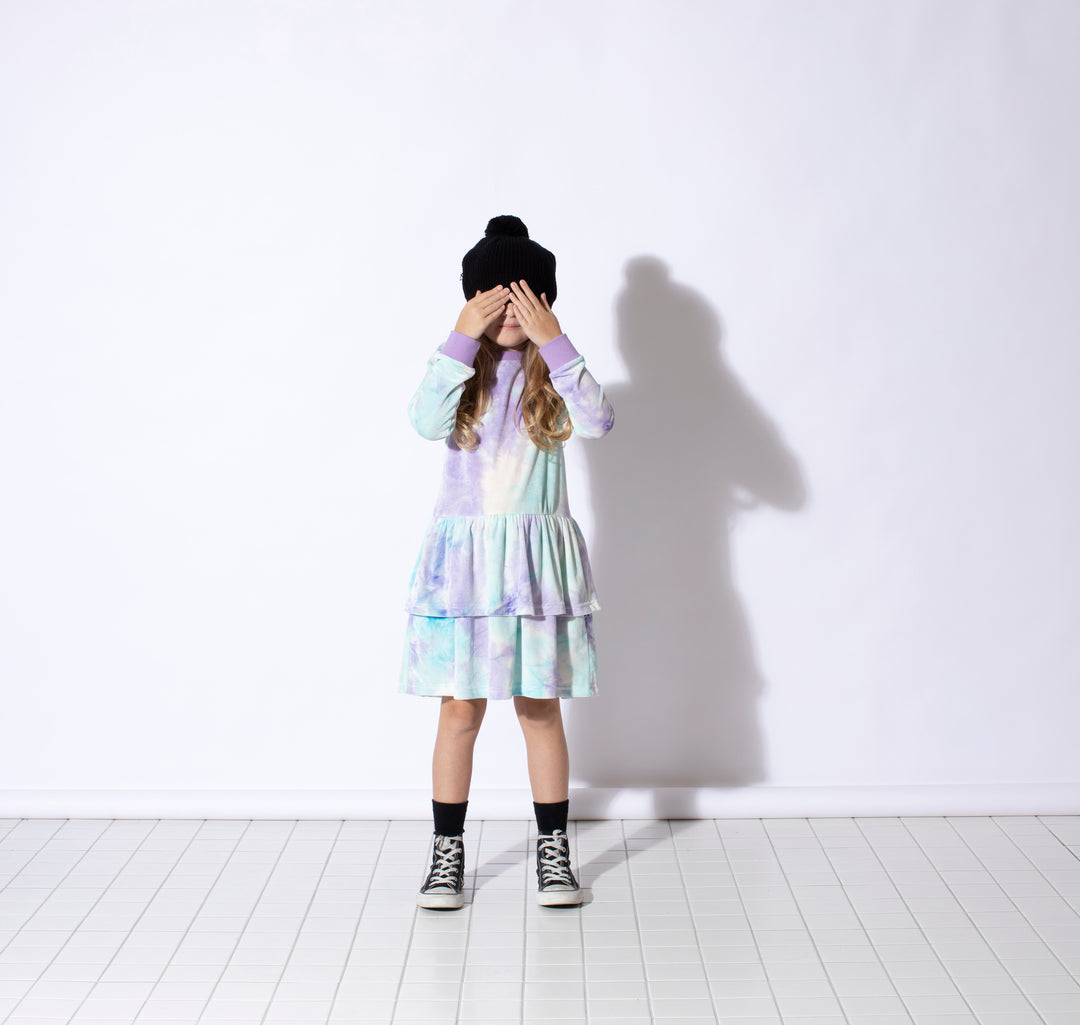 Minti Dreamy Dress - Pastels Velvet