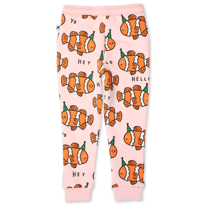 Minti Party Clownfish Furry Trackies - Ballet