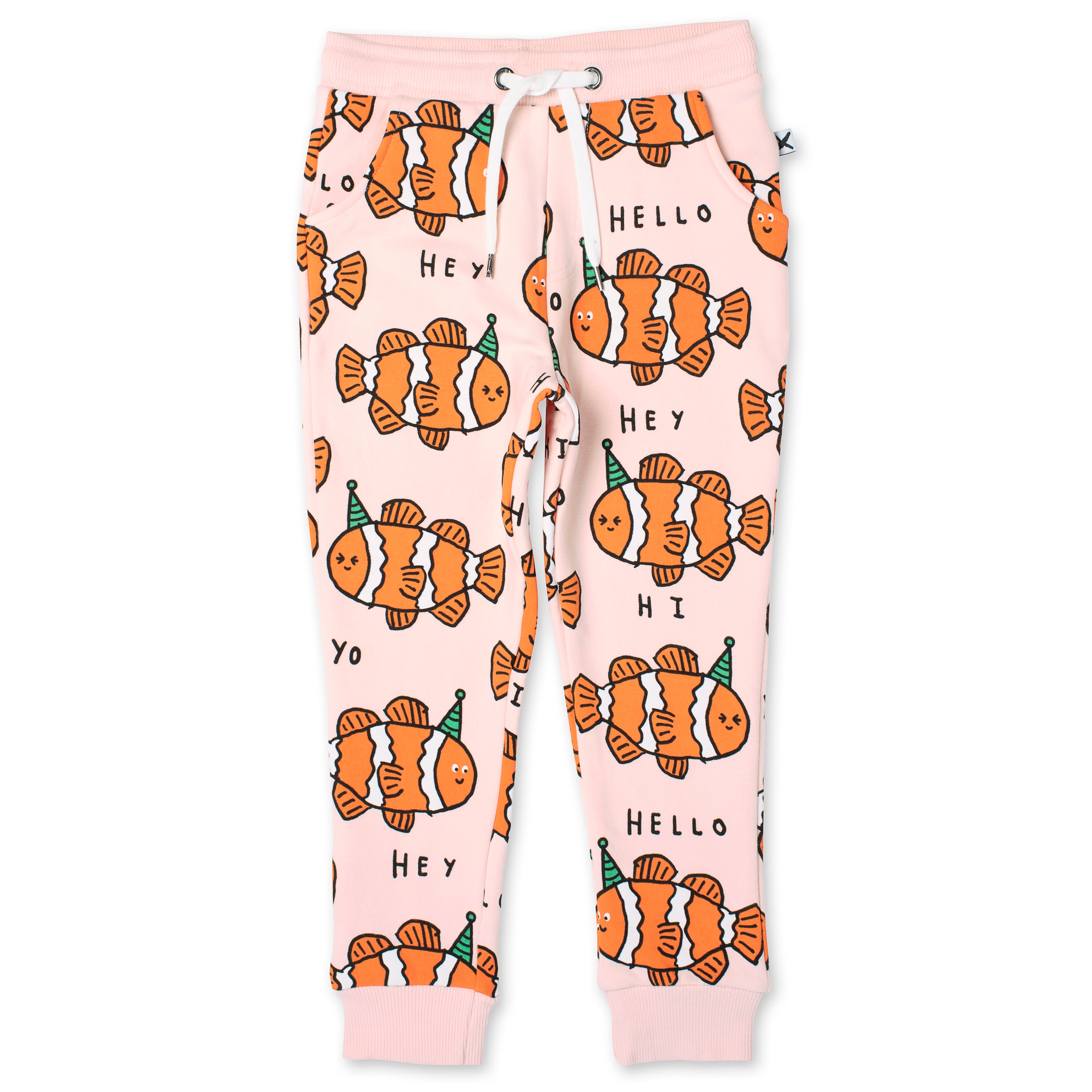 Minti Party Clownfish Furry Trackies - Ballet