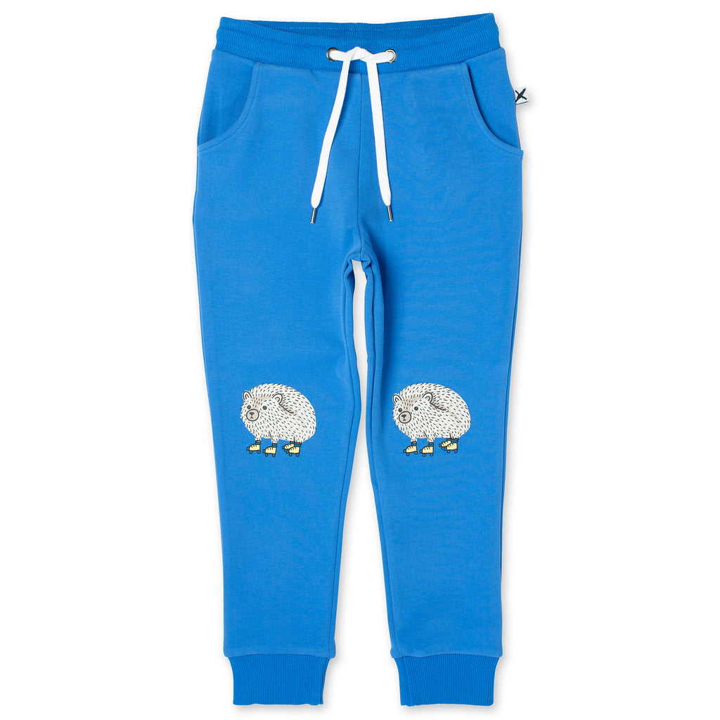 Minti Skate Hedgehog Trackies - Bright Blue