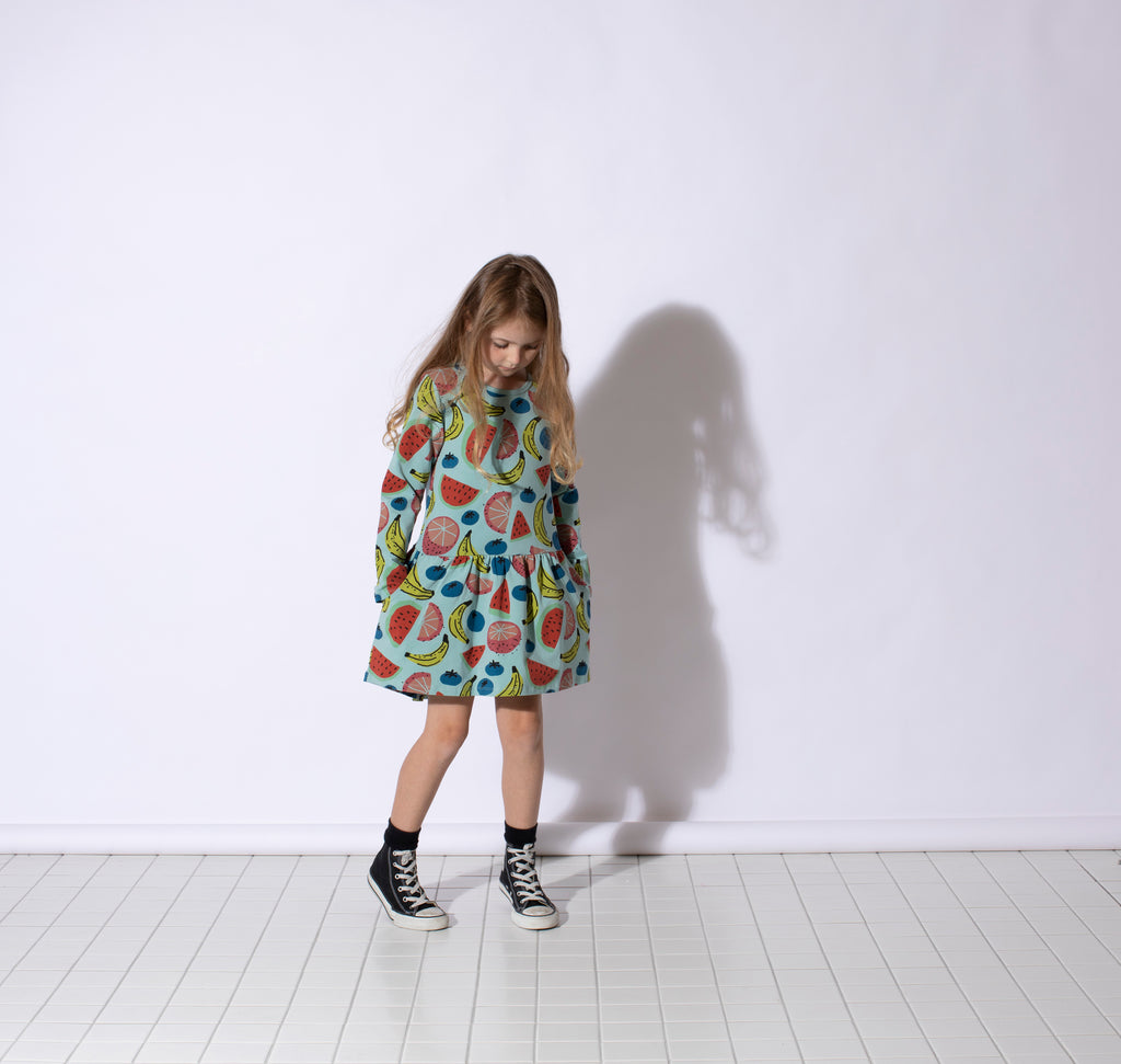 Minti Fruit Salad Dress - Muted Green