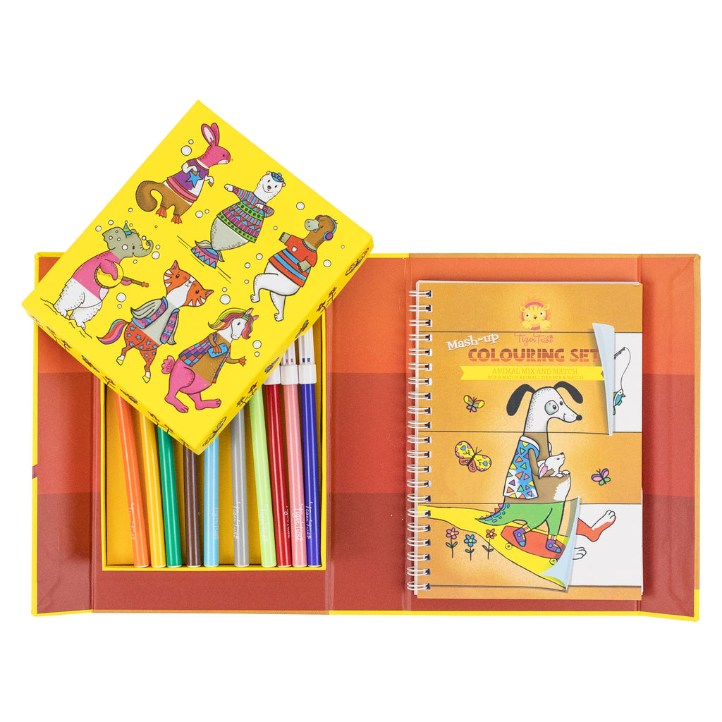 Mash-Up Colouring Set - Animal Mix Up