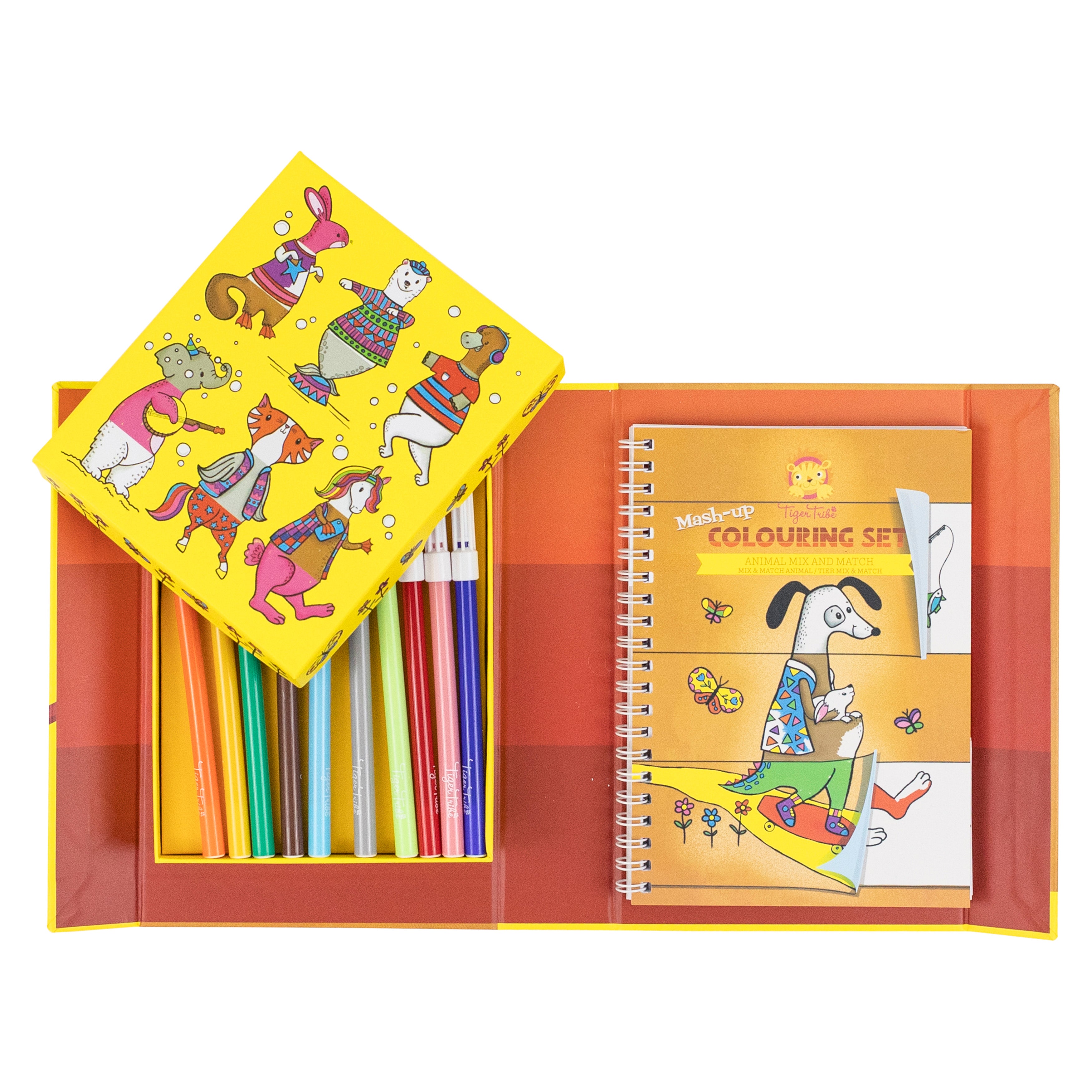 Mash-Up Colouring Set - Animal Mix Up