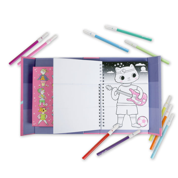 Mash-Up Colouring Set - Dress Ups