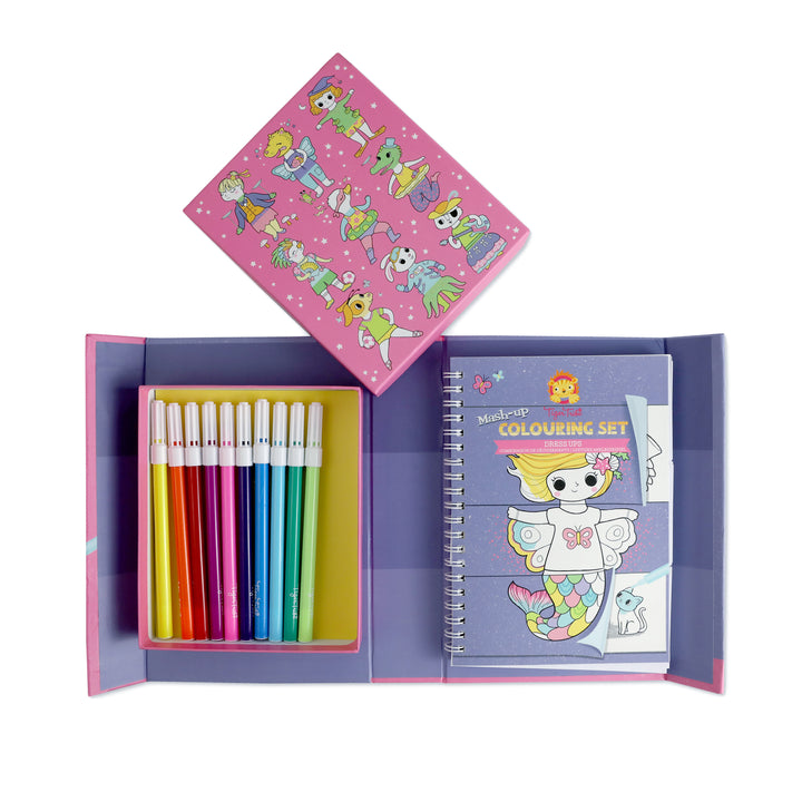 Mash-Up Colouring Set - Dress Ups