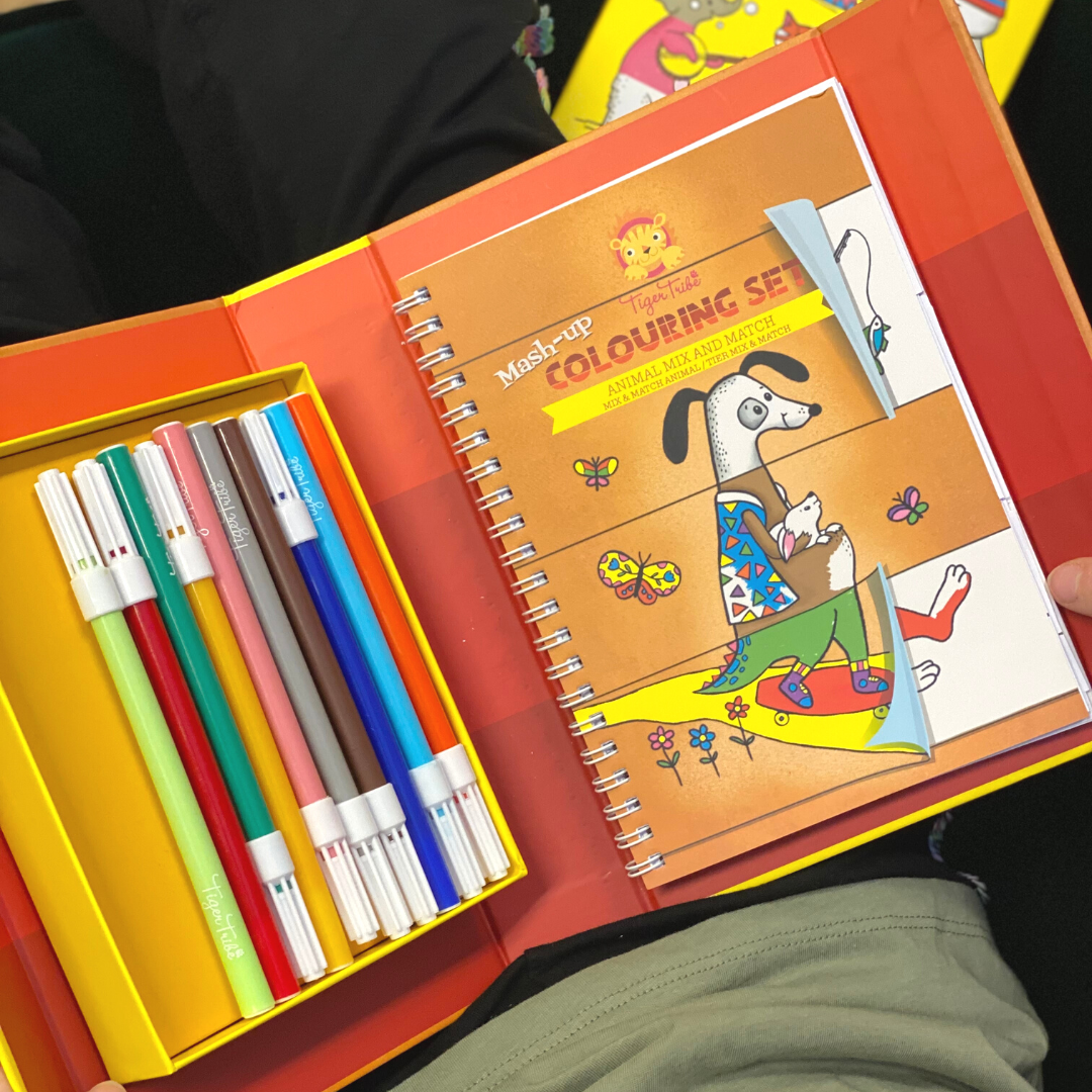 Mash-Up Colouring Set - Animal Mix Up