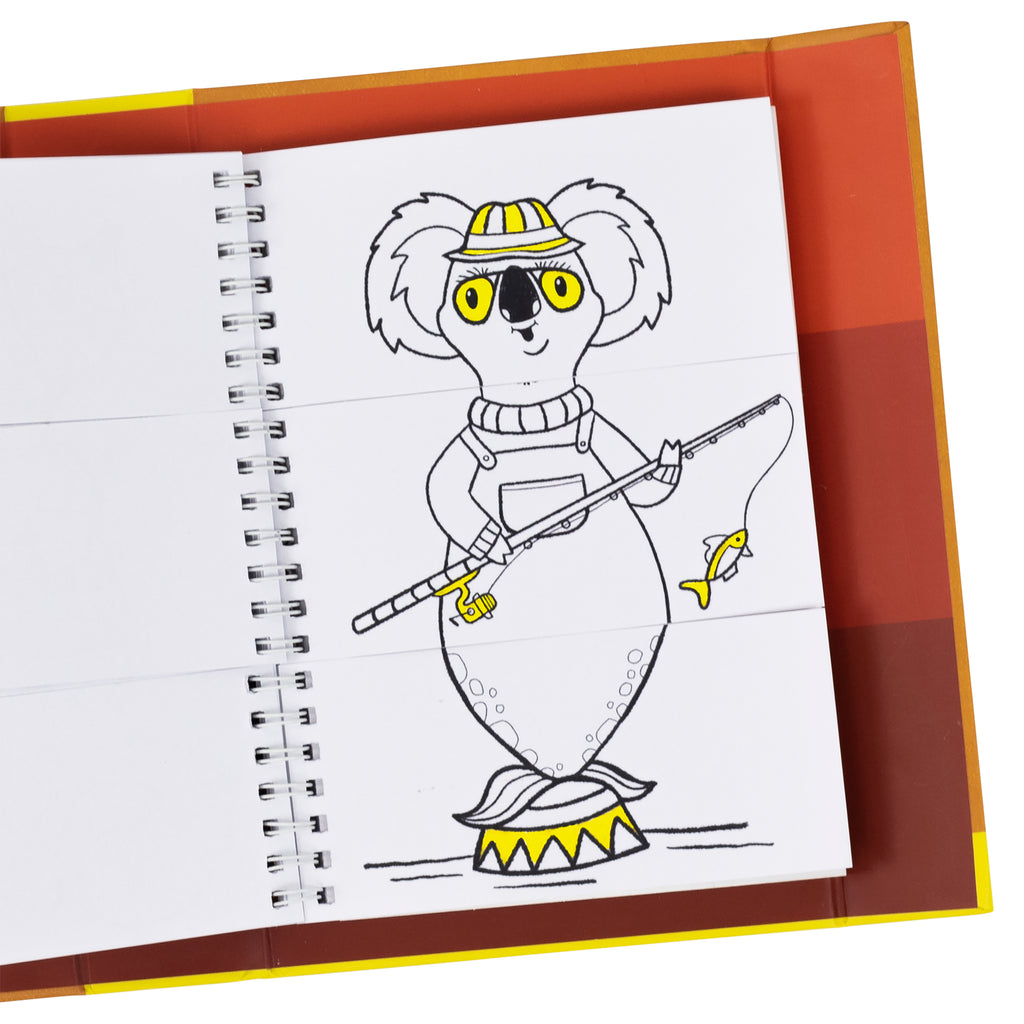 Mash-Up Colouring Set - Animal Mix Up