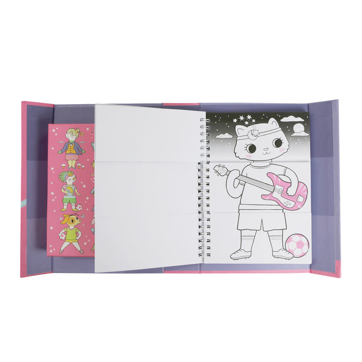 Mash-Up Colouring Set - Dress Ups