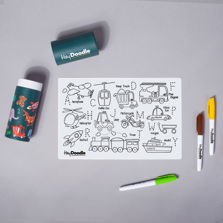 Hey Doodle MiniMat - Toot Toot Honk | ABC