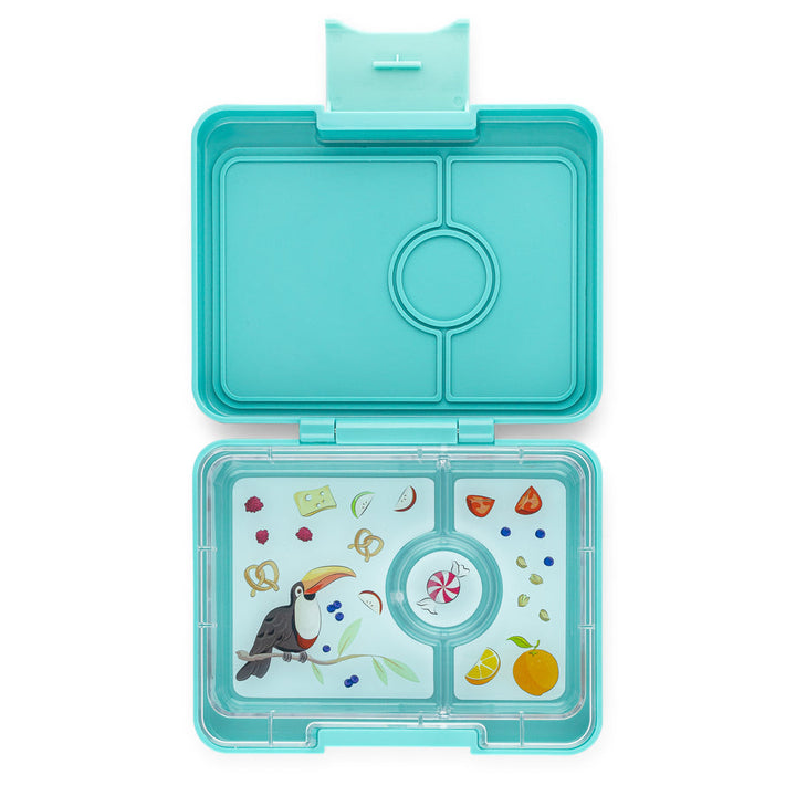 Yumbox Snack Box | Misty Aqua