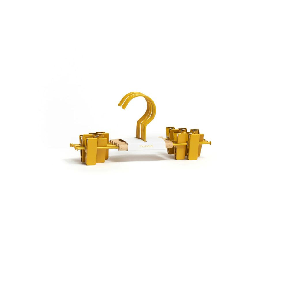 Kids Clip Hangers - Mustard