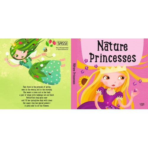 60 Piece Book & Giant Puzzle - Nature Princesses