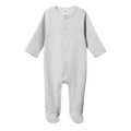 Stretch & Grow - Grey Marl Stripe