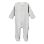 Stretch & Grow - Grey Marl Stripe