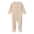 Nature Baby Stretch & Grow Suit - Rose Dust Pinstripe