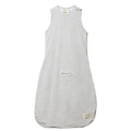 Organic Cotton Sleeping Bag - Grey Marl Stripe
