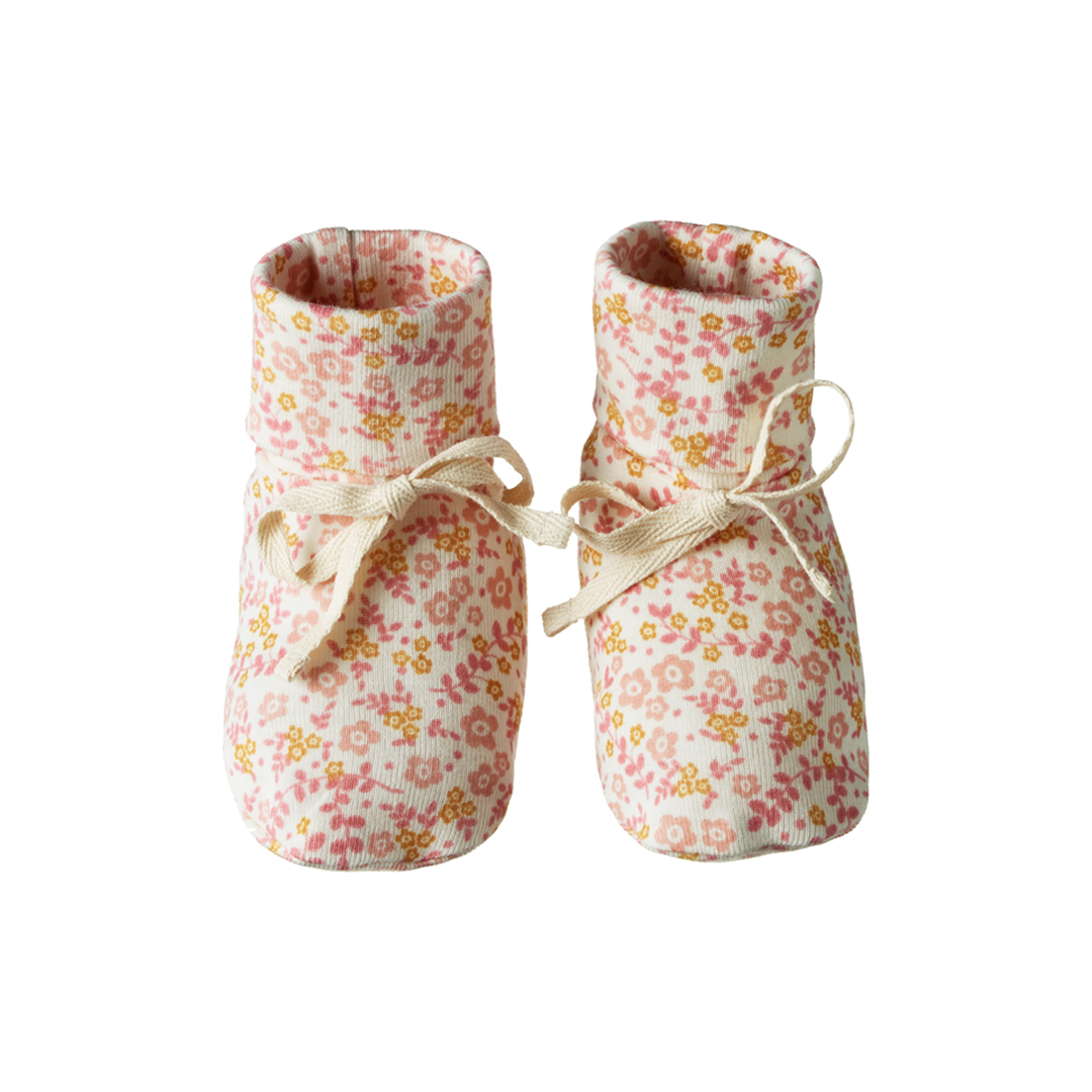 Nature Baby Booties - Daisy Belle Print
