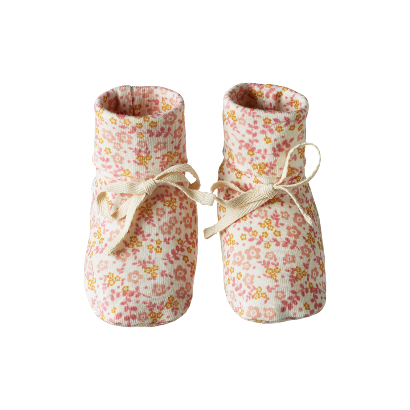 Nature Baby Booties - Daisy Belle Print