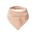 Nature Baby Triangle Bib Terry - Rose Dust